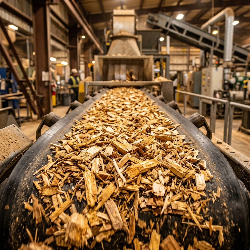 Wood Chipper Output