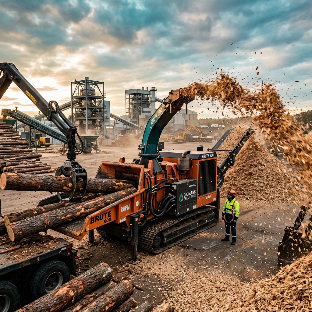 Teknologi Wood Chipper Modern